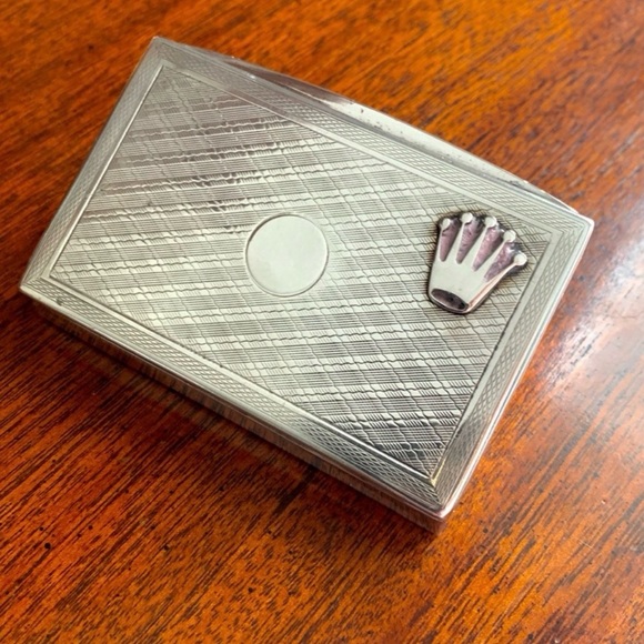Rolex silver card case - Picture 2 of 7
